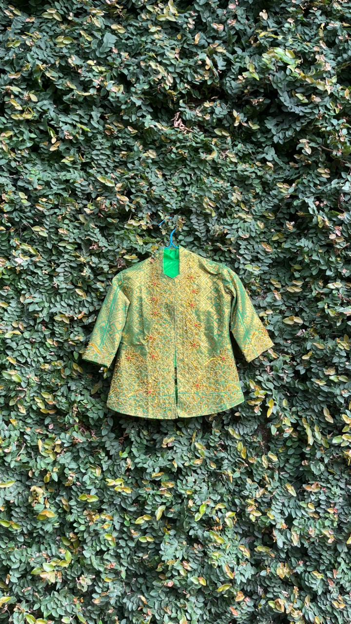 Baju Adat Melayu Hijau - Perempuan