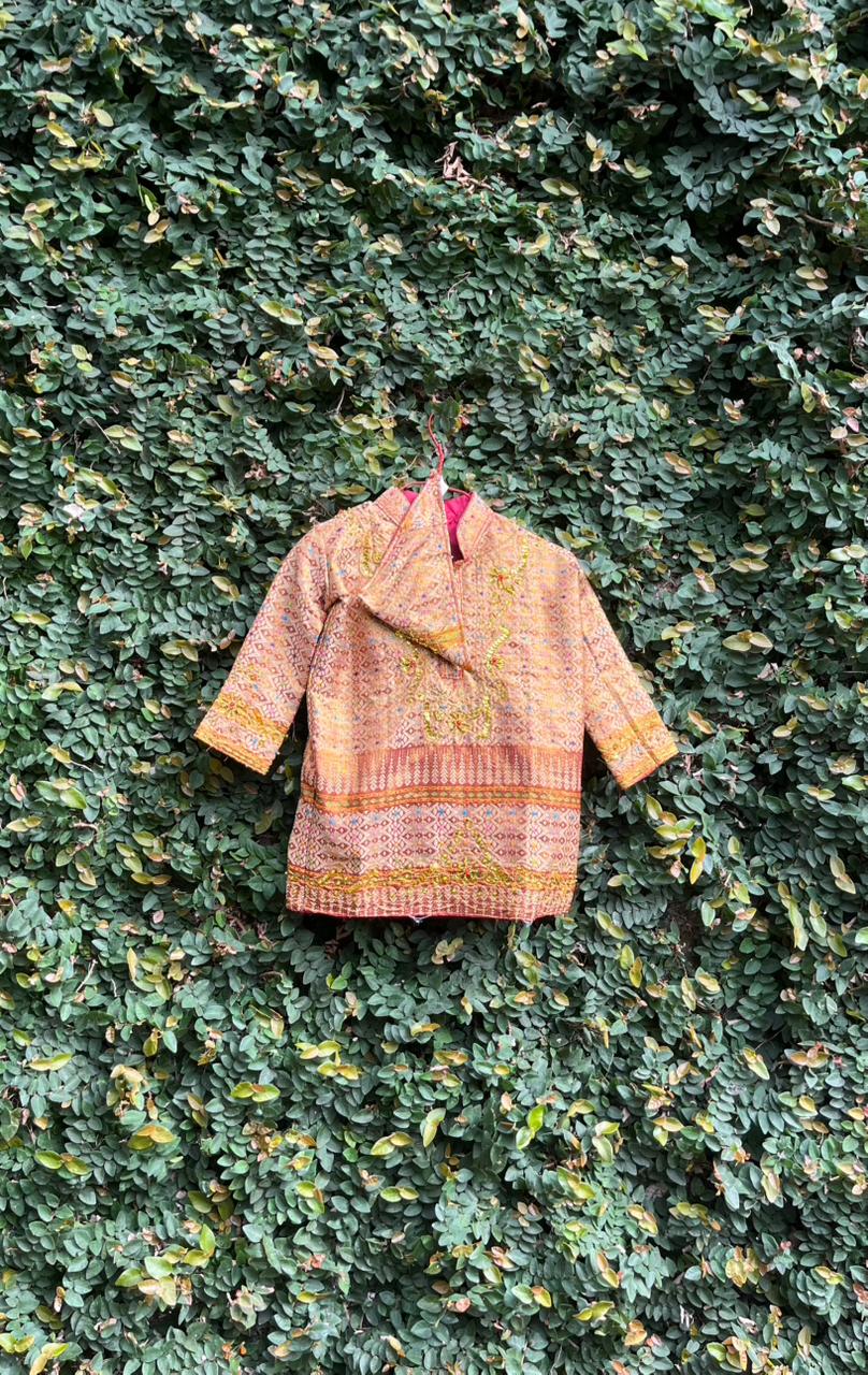 Baju Adat Songket Pastel - Laki Laki